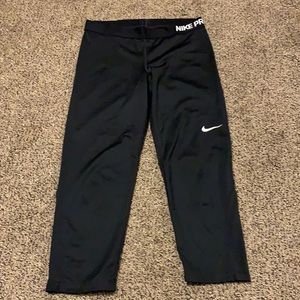 nike pro legging capris